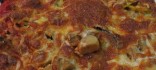 Pizza casolana amb verdures